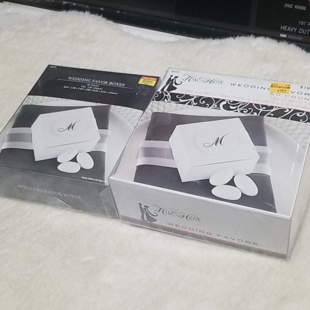 Wedding favor boxes
